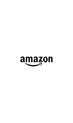 amazon logo white